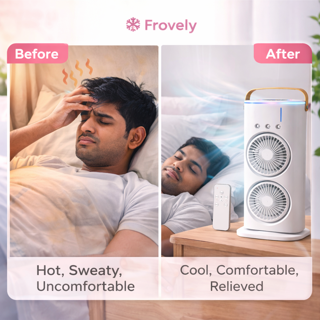 Frovely ChillTower™ Portable Air Conditioner Fan